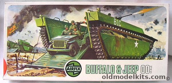 Airfix 1/76 Buffalo Landing Ship with Jeep, a202V plastic model kit